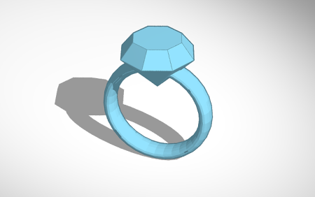 3d рисунок кольца