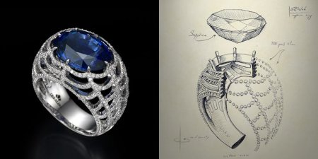 Разработка эскиза колец