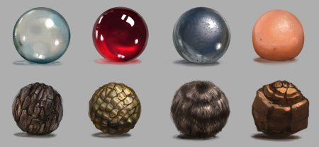 Туториалы материалы шары