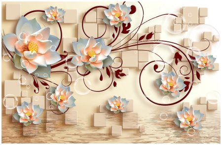 Фотообои цветы