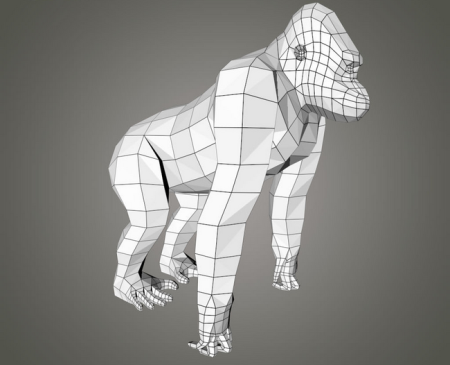 Полигональная сетка 3d Max