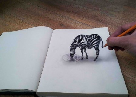 Живые рисунки карандашом