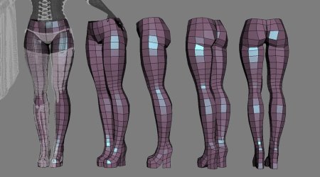 Ретопология Zbrush 2020