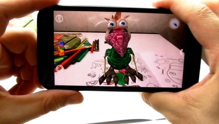 Игрушки, которые оживают на телефоне