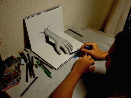 Рисовать на бумаге