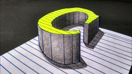 3д дом рисунок