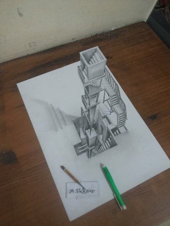 Объемные карандаши