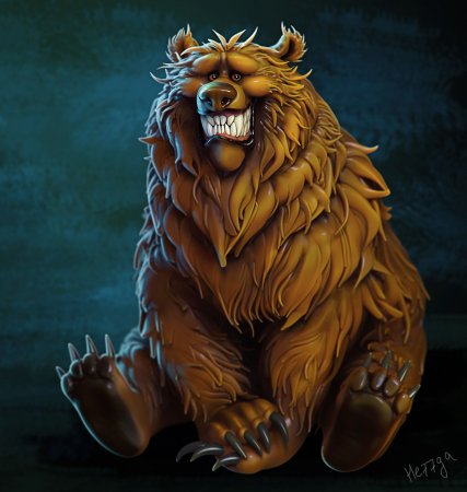 Aaron Blaise медведь