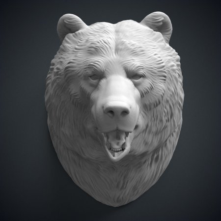 Голова медведя