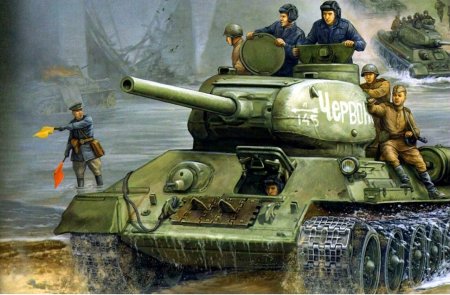 Картина т-34-85