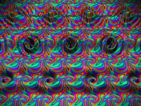 Стереограмма для глаз сложная