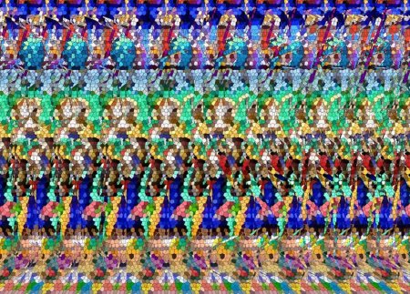 Стереограмма Король Лев