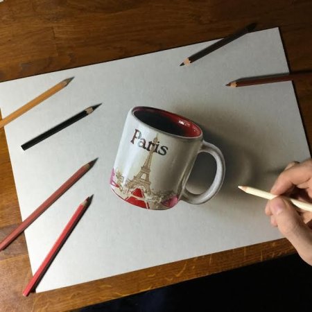 Реалистичные 3д рисунки