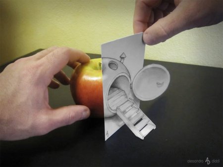 Оптические иллюзии объемные предметы