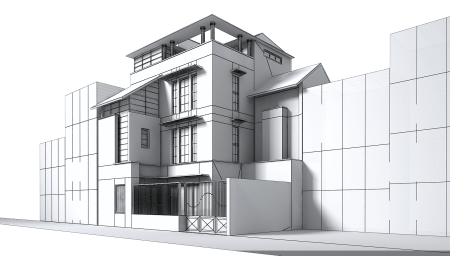 3д рендер зданий МИИГАИК