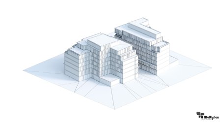 3д модель здания УРФУ