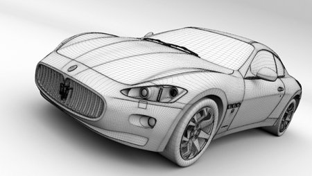 Автомобиль в графике