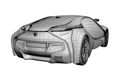 Автомобиль компьютерная Графика