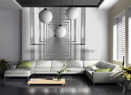 Фотообои 3d в интерьере