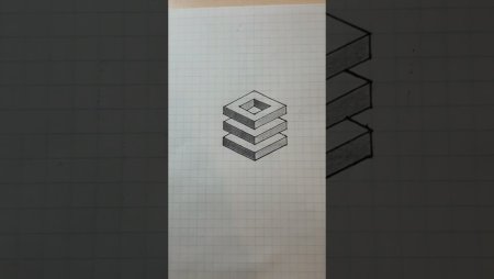 Колодец 3д рисунок