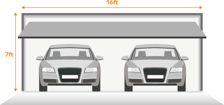 Гараж схематично