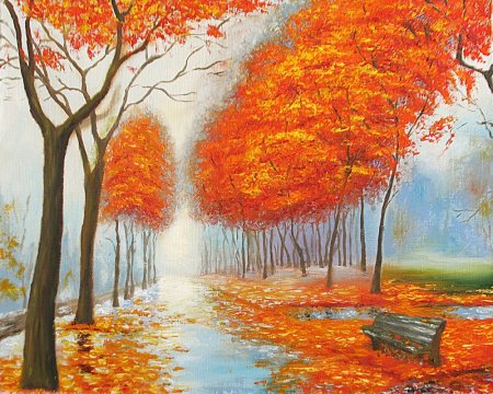 Пейзаж осени 3 класс