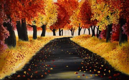 Красивые и легкие осенние пейзажи