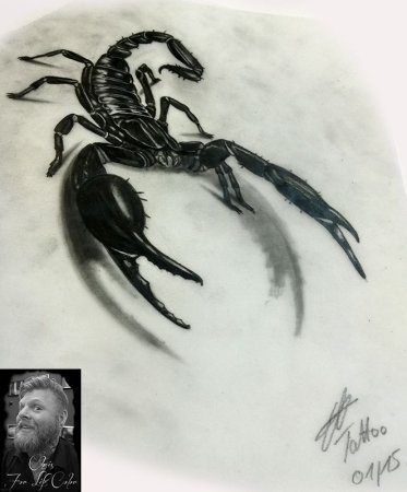 Тату Скорпион