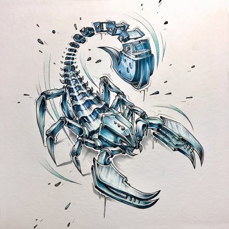 3d Скорпион STL