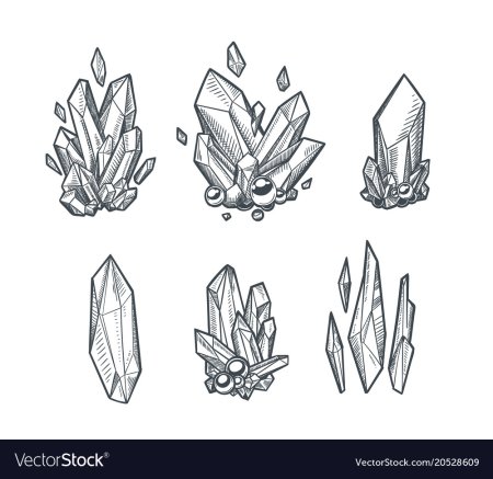 Кристалл эскиз