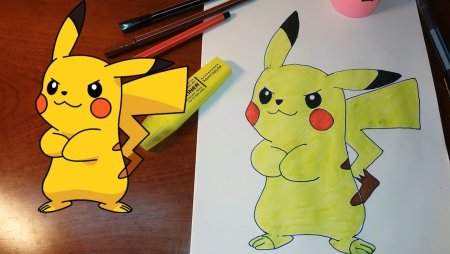 Рисование Пикачу