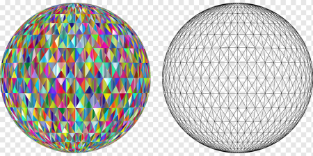 Шар из треугольников