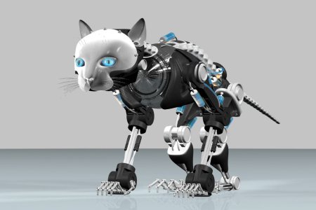 Роботы собаки и кошки