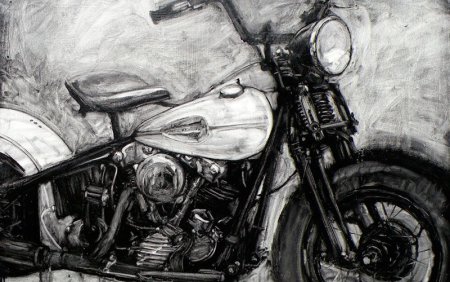 Арт Графика мотоцикл