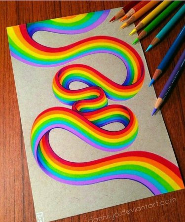 Рисование фломастерами и карандашами