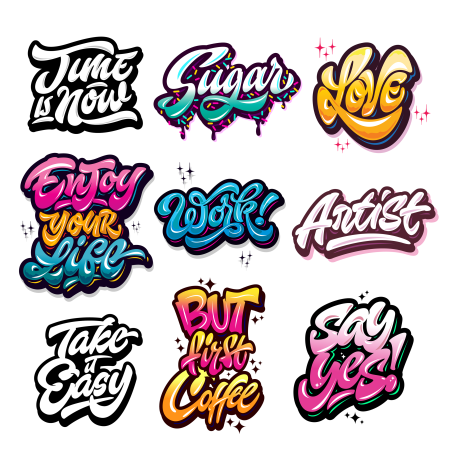 Граффити шрифты