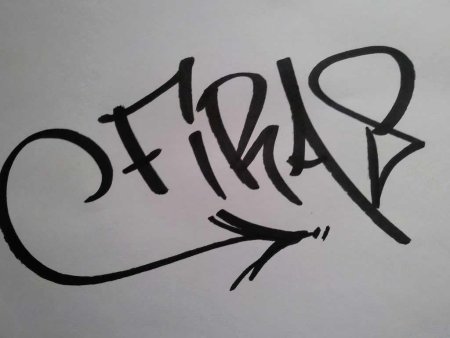 Надписи маркером