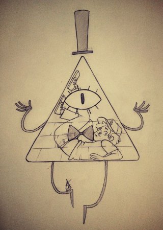 Рисунки Гравити Фолз Билл