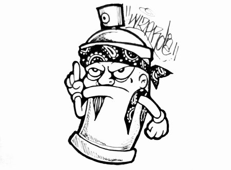 Крутые рисунки для срисовки граффити