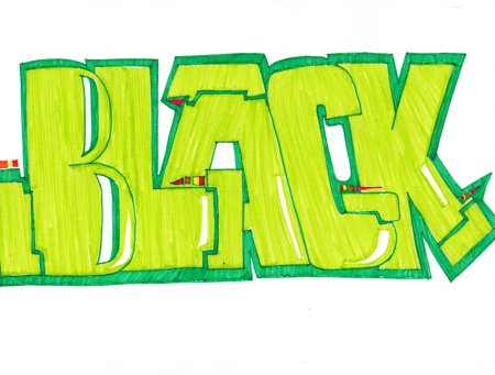 Картинки граффити на бумаге