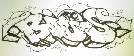 Graffiti на бумаге