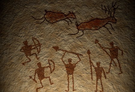 Наскальная живопись бушменов Неолит