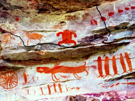 Пещера Магура Наскальная живопись