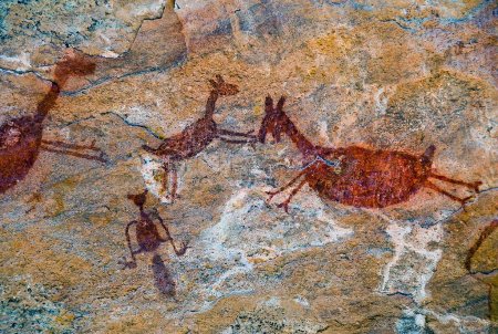 Ущелье Вальторта Испания Наскальная живопись