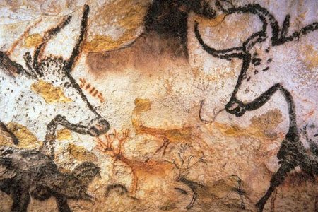 Пещера Ласко зал Быков