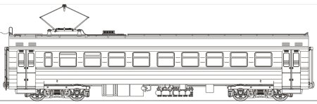 Эр2 моторный вагон сбоку