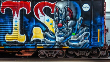 Граффити РЖД