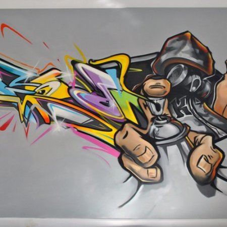 Тату граффити