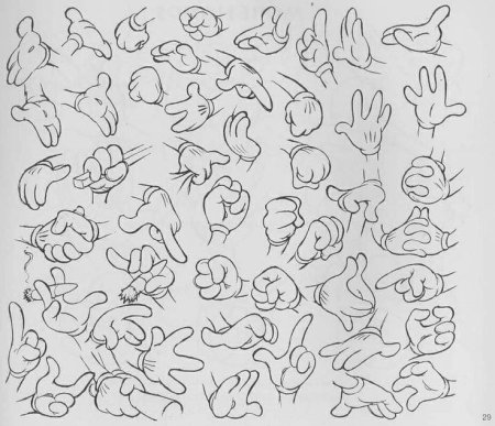 Руки рисунок мультяшные