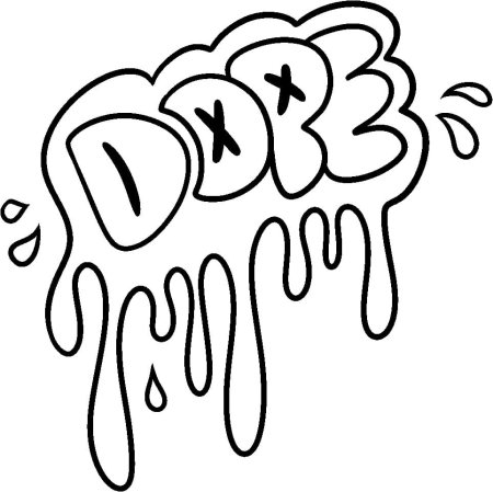 Граффити для срисовки для начинающих